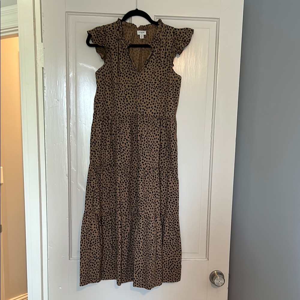Elegant cheetah/ animal print  Dress